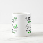 Vierte Ein Tasse Lustiger Becher (Mittel)