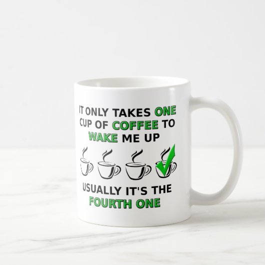 Vierte Ein Tasse Lustiger Becher (Rechts)