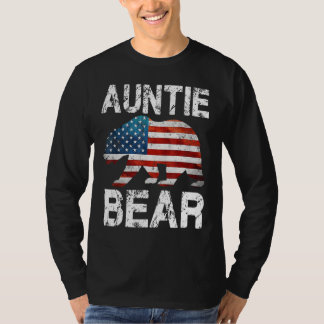 Vierte Familie der Tantenträgerflagge T-Shirt