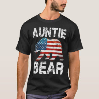 Vierte Familie der Tantenträgerflagge T-Shirt
