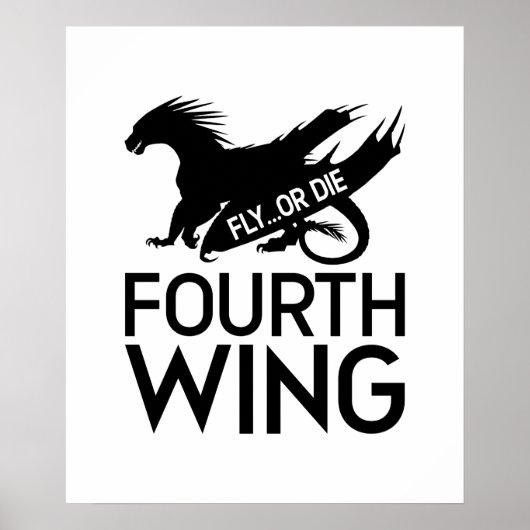 Vierte Flügel - Fliegen oder Die Poster (Vorne)