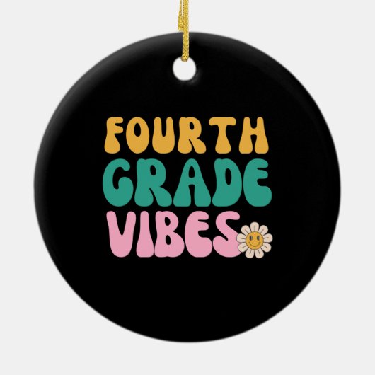 VIERTE GRADE VIBES KERAMIK ORNAMENT (Hinten)