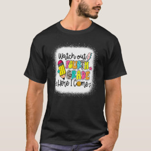 Vierte Klasse aufgepasst ich komme Lehrer Zurück z T-Shirt