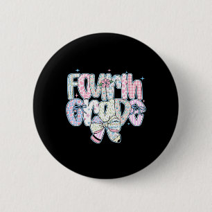 Vierte Klasse Ck Zur Schule Coquette Preppy Bleist Button