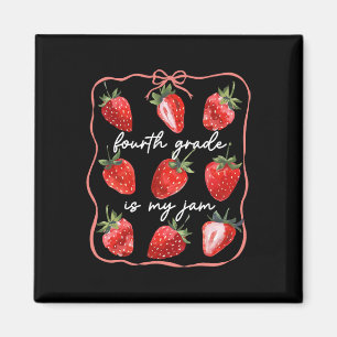 Vierte Klasse ist mein Ding Strawberry Coquette Zu Magnet