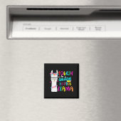 Vierte Klasse kein Prob Llama Lehrer Student zurüc Magnet (In Situ (Geschirrspüler))