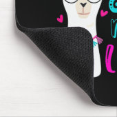 Vierte Klasse kein Prob Llama Lehrer Student zurüc Mousepad (Ecke)