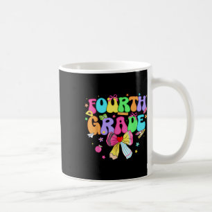 Vierte Klasse Kokette Bleistift Schleife Lehrer Mä Kaffeetasse