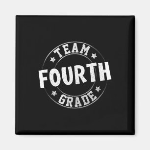 Vierte Klasse Lehrer Student zurück zur Schule 4th Magnet