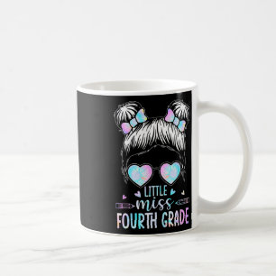 Vierte Klasse Little Miss Zurück zur Schule 4. Kla Kaffeetasse