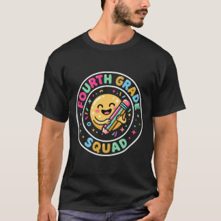 Vierte-Klasse-Truppe 4. Lehrer-Crew Zurück in die T-Shirt