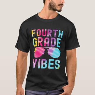 Vierte Klasse Vibes 4. Klasse 1 Tag der Krawatte T-Shirt