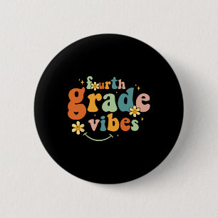 Vierte Klasse vibes 4. Klasse Team Retro 1. Tag Button