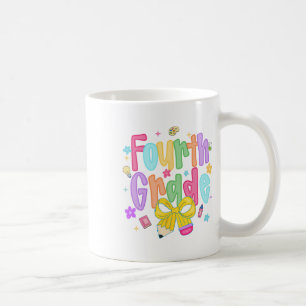 Vierte Klasse Vorbereitungen Zurück zur Schule Ers Kaffeetasse