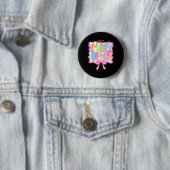 Vierte Klasse Zurück zur Schule Bogen Cute Coquett Button (Beispiel)