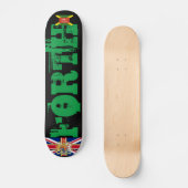 VIERTE OFFIZIELLE UK/JAM-Skateboard Skateboard (Vorderseite)