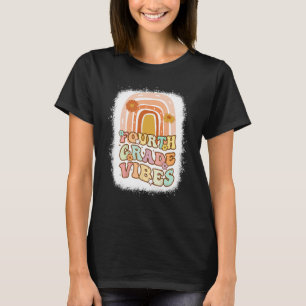 Vierte Rainbow-Rainbow-Retro-1. Tag T-Shirt