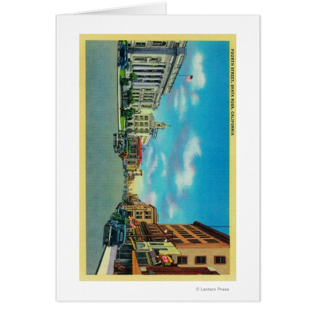 Vierte Straße in Santa Rosa, CASanta Rosa, CA (Vorne)