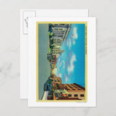 Vierte Straße in Santa Rosa, CASanta Rosa, CA Postkarte (Vorne/Hinten)