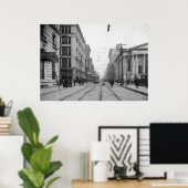 Vierte Straße Poster (Heimbüro)