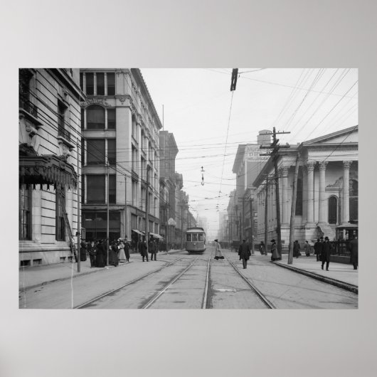 Vierte Straße Poster (Vorne)