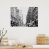 Vierte Straße Poster (Küche)