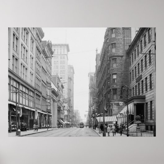 Vierte Straße Poster (Vorne)