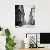 Vierte Straße Poster (Heimbüro)