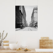 Vierte Straße Poster (Küche)