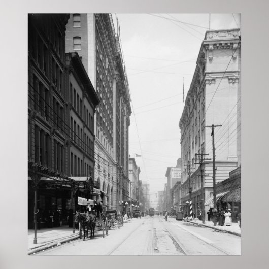 Vierte Straße Poster (Vorne)