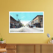 Vierte Straße View San Rafael, CA Leinwanddruck (Insitu (Wohnzimmer))