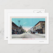 Vierte Straße View San Rafael, CA Postkarte (Vorne/Hinten)