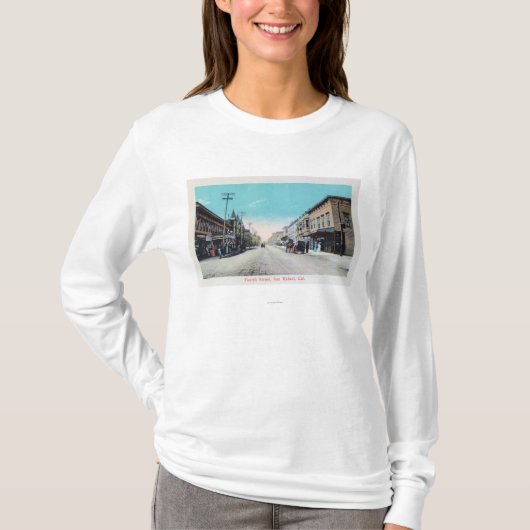 Vierte Straße ViewSan Rafael, CA T-Shirt (Vorderseite)
