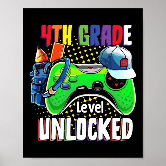 Vierte Stufe frei für Schulvideo G Poster (Vorne)