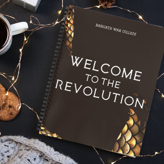 Vierte Wing-Welcome to the Revolution Notizblock