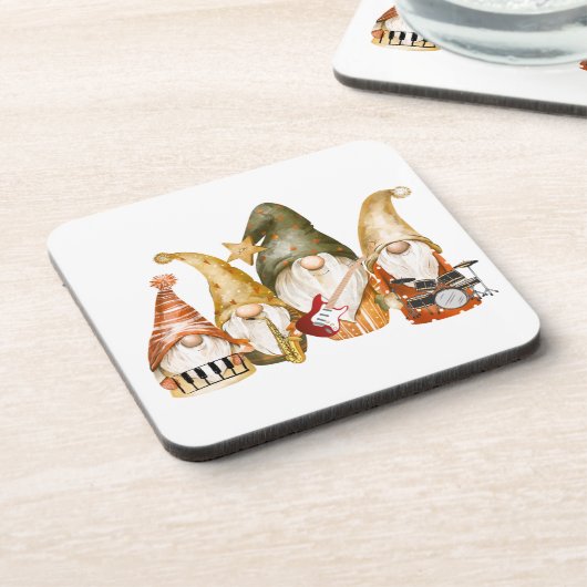 Vierteilige Band Getränkeuntersetzer (Linke Seite)