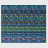 Vierteilige, durchsichtige Alternativformen Geschenkpapier (Flach)