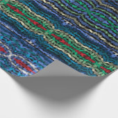 Vierteilige, durchsichtige Alternativformen Geschenkpapier (Ecke)