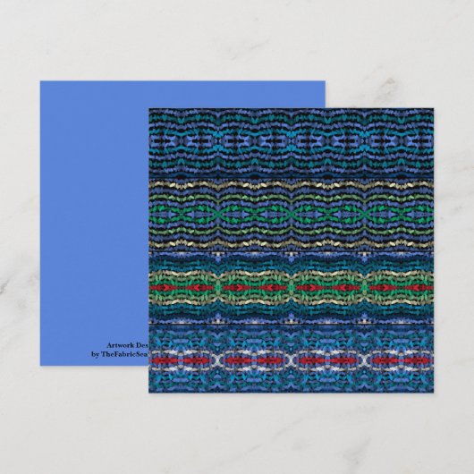 Vierteilige, durchsichtige Alternativformen Karte (Vorne/Hinten)