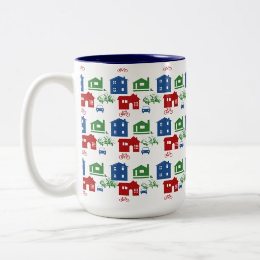 Viertel 15 oz zweifarbige tasse (Links)
