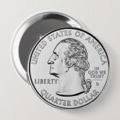 Viertel Button (Vorne & Hinten)