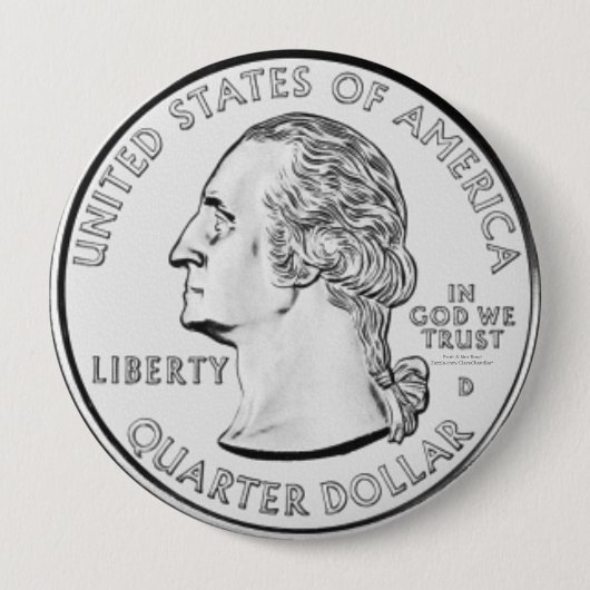 Viertel Button (Vorderseite)