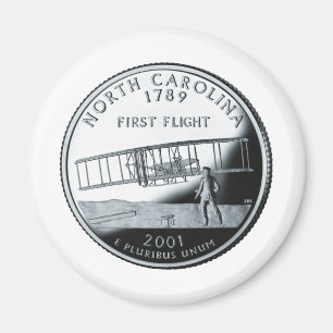 Viertel North Carolina Magnet