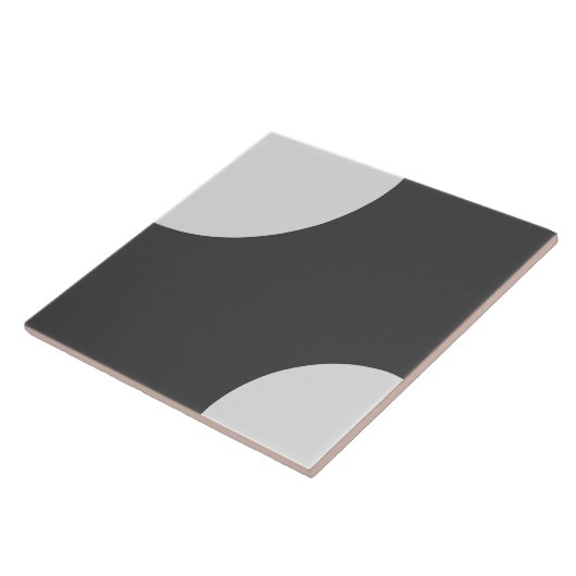 Viertelkreismuster Fliese (Seite)