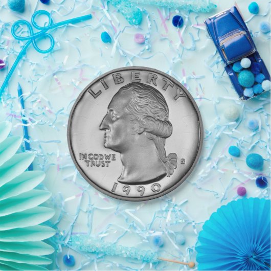 ViertelpapierTeller Pappteller (Party)