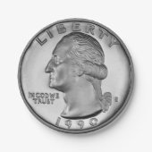 ViertelpapierTeller Pappteller (Vorderseite)