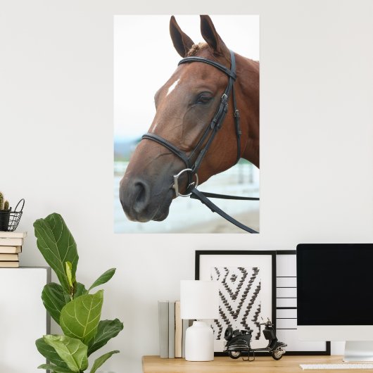 Viertelpferd Poster (Heimbüro)