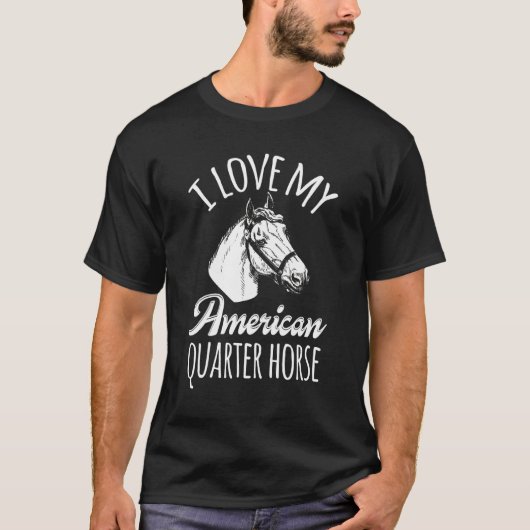 Viertelpferd T-Shirt (Vorderseite)