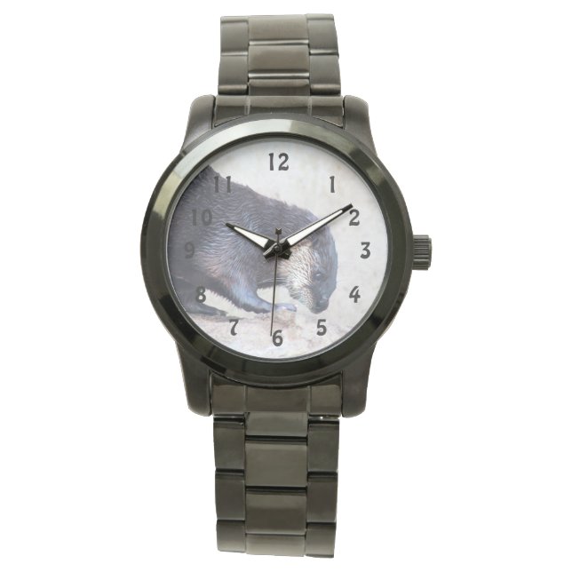 Viertelschläger Armbanduhr (Vorderseite)