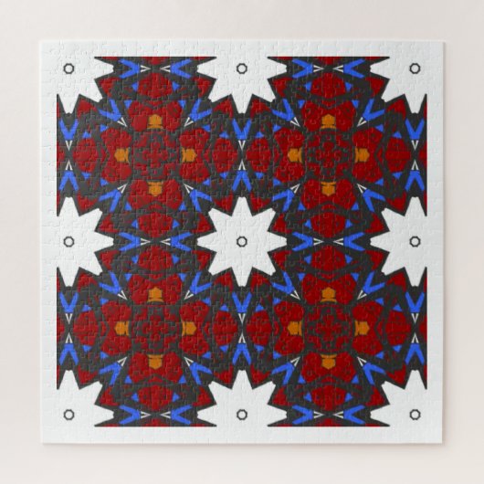 Vierter Band Kaleidoskop Kunst dreizehn Puzzle (Vertikal)